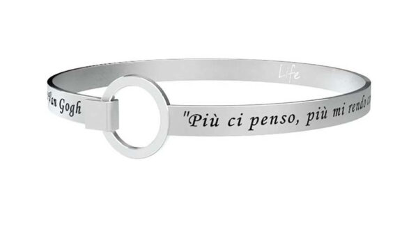 Bracciale Kidult Philosophy -  "Più ci penso, piu mi rendo conto...."