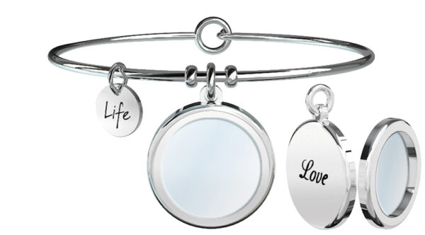 Bracciale Kidult Love porta foto /Sempre con me