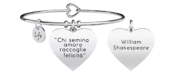 Bracciale Kidult  Love "Chi semina Amore..."