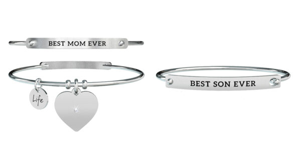 Bracciale Kidult "Mamma Figlio - Legame Speciale", Collezione Family