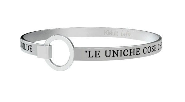 Bracciale Kidult Philosophy Le uniche cose che ...