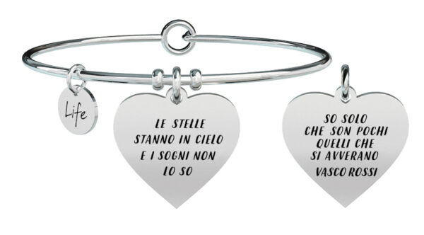 Bracciale Kidult "Ridere di te" Collezione Vasco