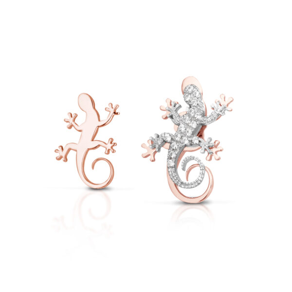 Orecchini in Argento con Geco