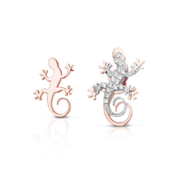 Orecchini in Argento con Geco