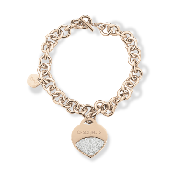 Bracciale OPS Glitter Cuore