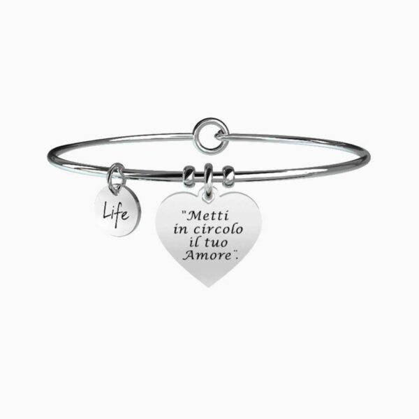 Bracciale Kidult  Ligabue - Metti in circolo il tuo Amore
