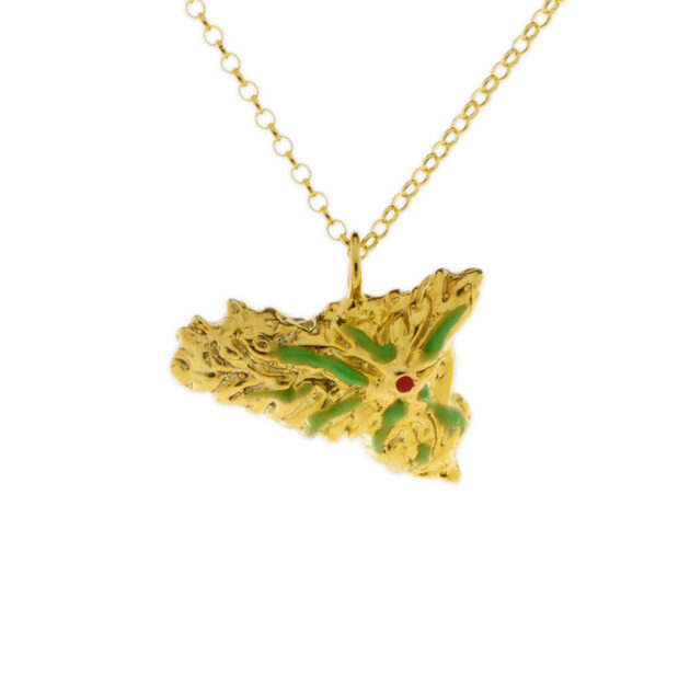 Collana con pendente Sicilia