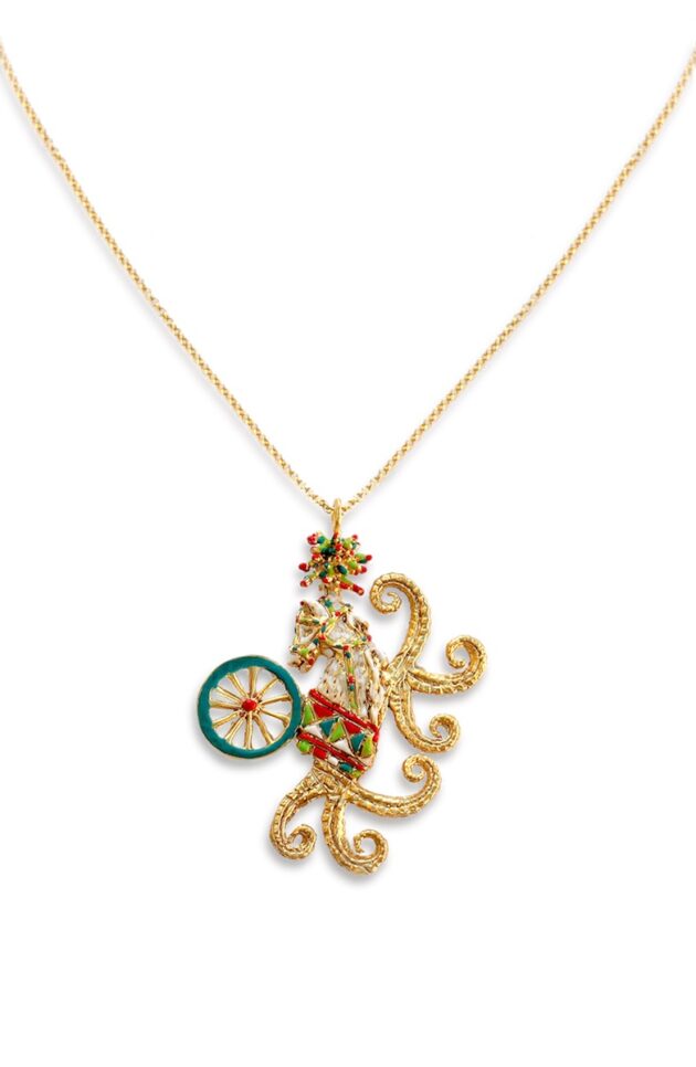 Collana "u cavvaddu" Carovana Siciliana