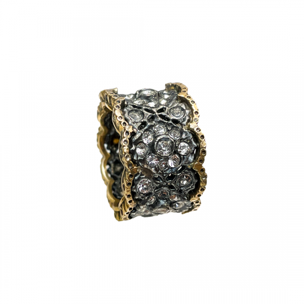 Anello Fascia Zirconi