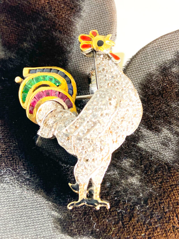 Spilla Gallo