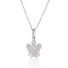 COLLANA CON ANGELO ARGENTO