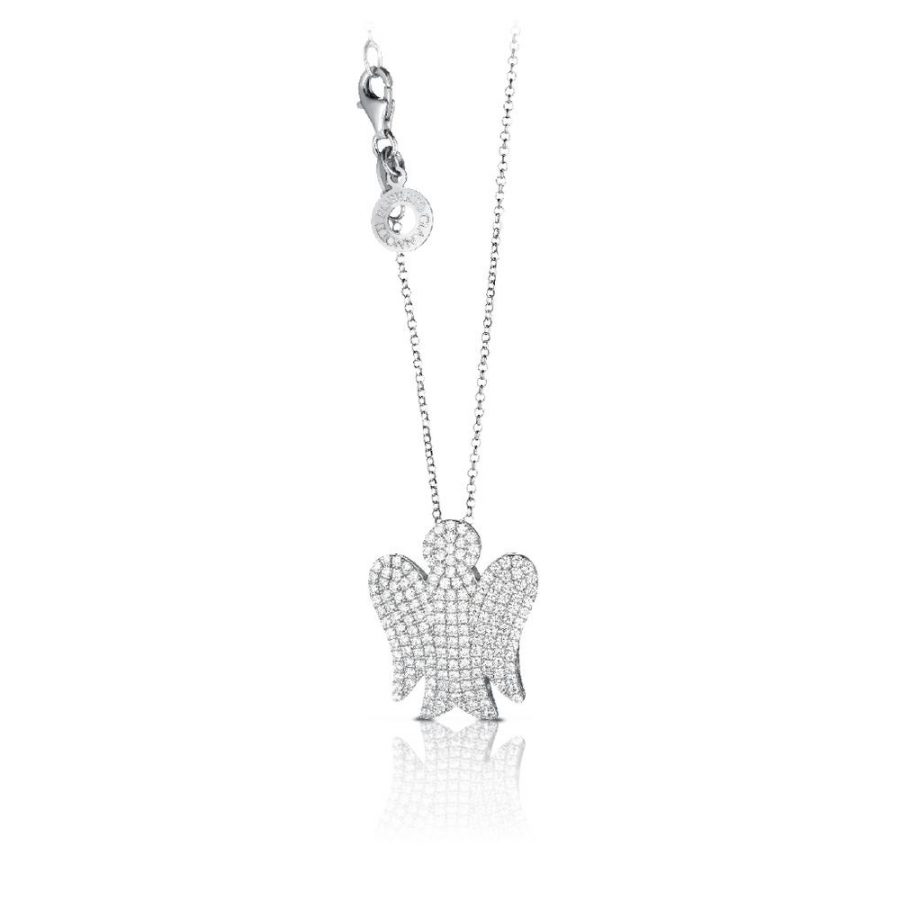 COLLANA ANGELO IN ARGENTO