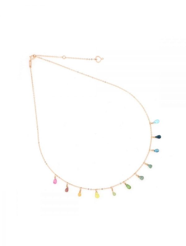 Girocollo oro 18kt Undici Gocce
