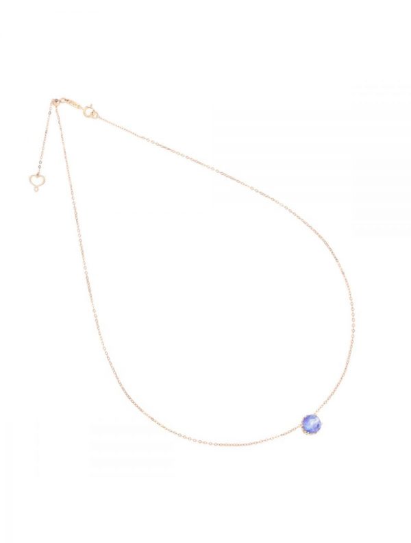 Girocollo oro 18kt Tanzanite Brillante