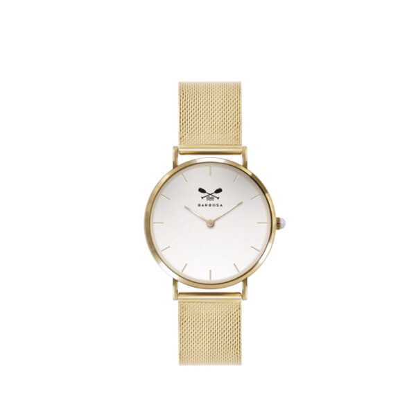 Orologio  Bianco Indici dm. 36,5 - Maglia Milano