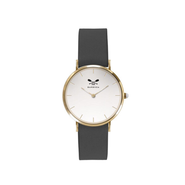 Orologio  Bianco dm. 36 - Nero