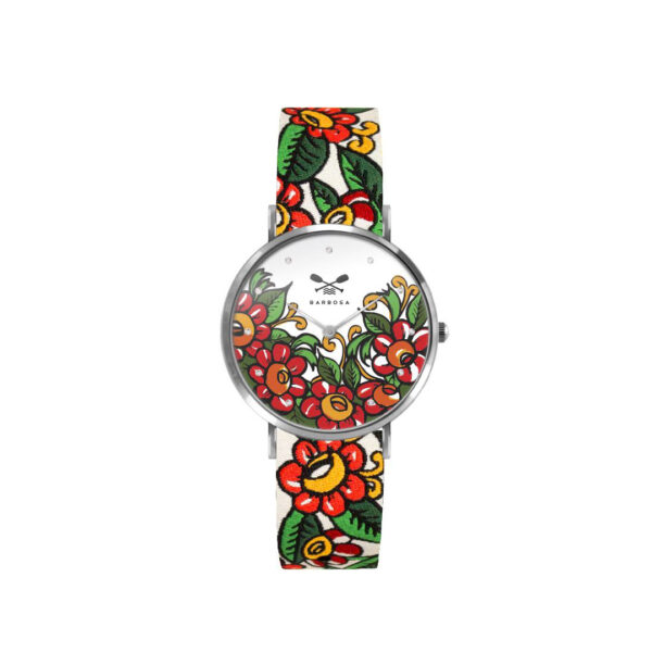 Orologio Floreal Mood dm.36,5 - Jacquard Floreal Mood