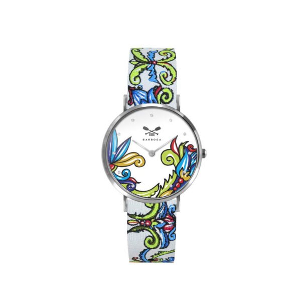Orologio Mediterranean Art  dm. 36,5 - Jacquard Mediterranean Art