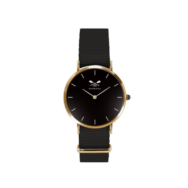 Orologio Nero con Strass