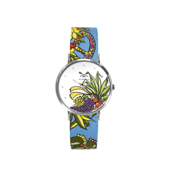 Orologio Siciland dm.36,5 - Jacquard Siciland Celeste