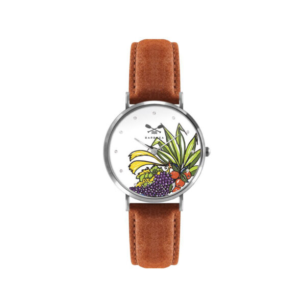 Orologio Siciland  dm. 36,5 - Marrone Chiaro